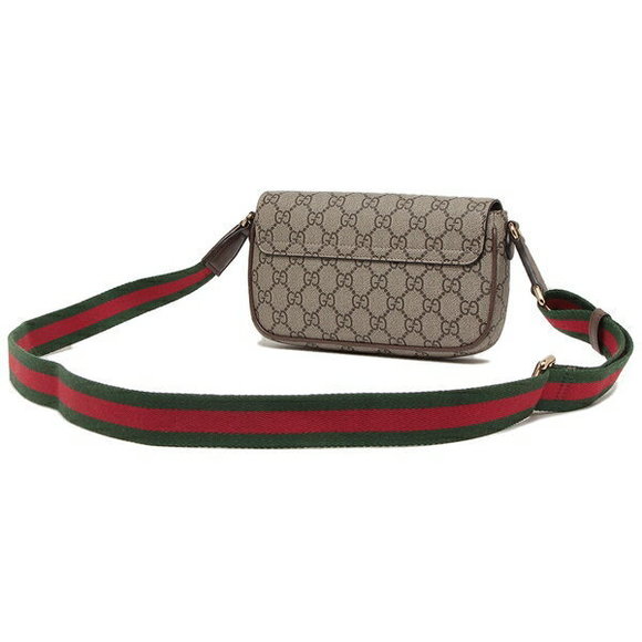 Gucci Ophidia Canvas Mini Bag Beige Ebony - Picture 3 of 8